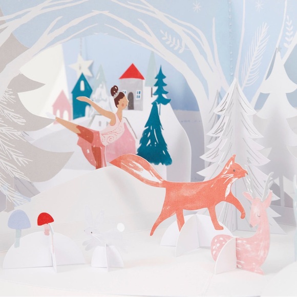 Winter Wonderland Paper Craft Advent Calendar - Picture 2 of 7